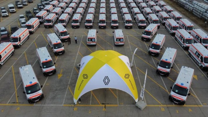 IGSU a achiziționat 122 de noi ambulanțe. Video