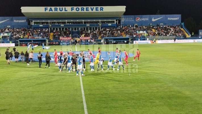 SuperLiga României: Farul Constanța - FCSB, 0-1, după un penalty controversat