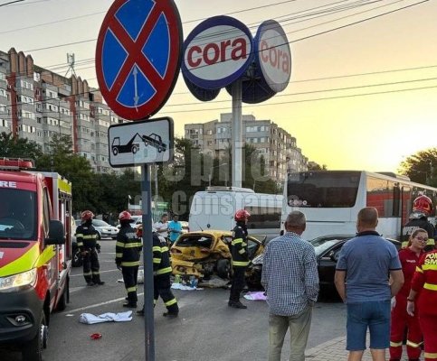 Șoferul care a provocat accidentul din zona Cora, arestat. Era drogat și nu avea permis! Video