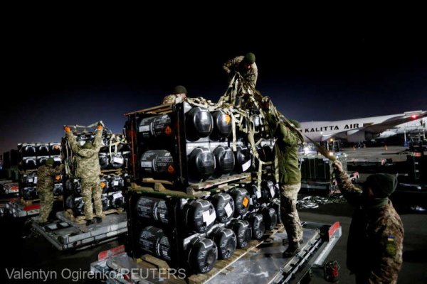 SUA anunţă un nou ajutor militar american de 600 de milioane de dolari pentru Ucraina