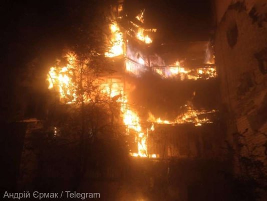 Ucraina: Mai multe oraşe lovite de rachete ruseşti; doi morţi la Herson