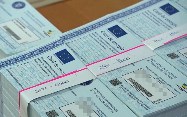 Cardurile de energie au fost alimentate cu o nouă tranşă de 700 lei pentru fiecare beneficiar  