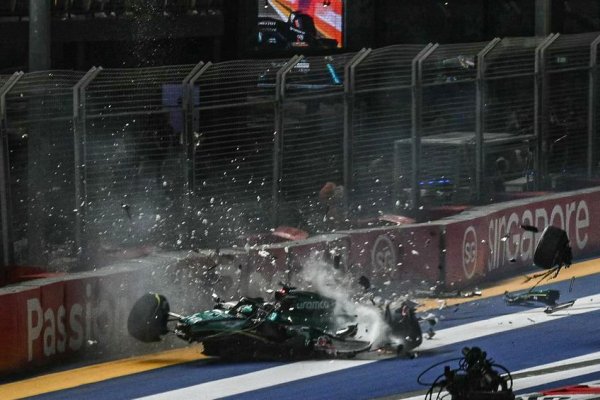 Accident înfiorător în Formula 1