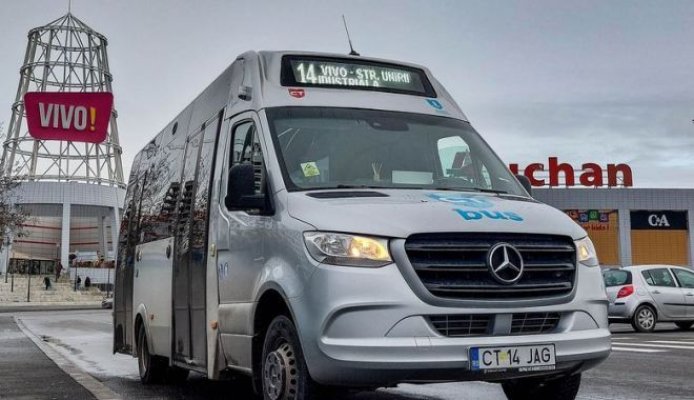 Linia de autobuz 14 circulă pe traseu deviat