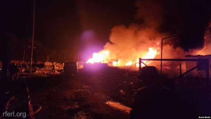Nagorno-Karabah: Morţi şi răniţi într-o explozie la un depozit de combustibili 