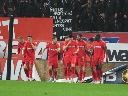  FCSB, victorie cu Sepsi Sfântu Gheorghe, după un recital de goluri 