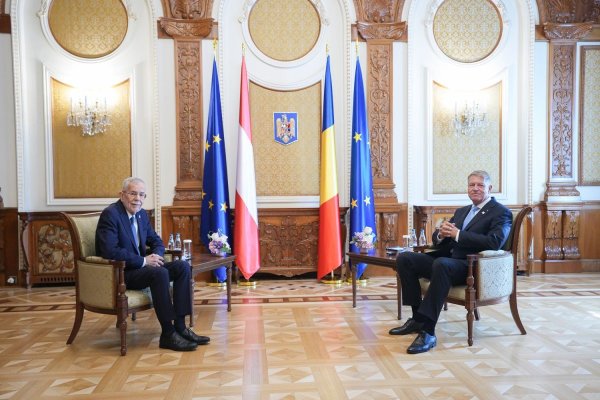 Klaus Iohannis, întâlnire cu președintele Austriei: 