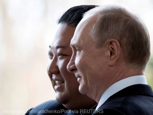 Kim Jong Un doreşte să se întâlnească cu Putin în Rusia pentru a discuta despre livrările de arme