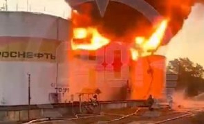 Incendiu extrem de puternic în stațiunea lui Vladimir Putin