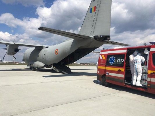 O nouă misiune umanitară de transport aerian