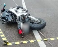 Rareș a murit într-un accident înfiorător, după ce s-a izbit cu motocicleta de un sens giratoriu