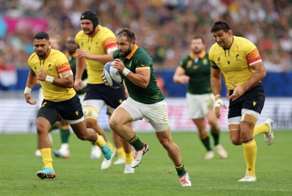 Rugby - CM 2023: Africa de Sud a învins România cu un categoric 76-0, în Grupa B