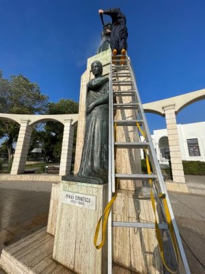 Mai multe statui și monumente istorice din municipiul Constanța sunt în plin proces de restaurare
