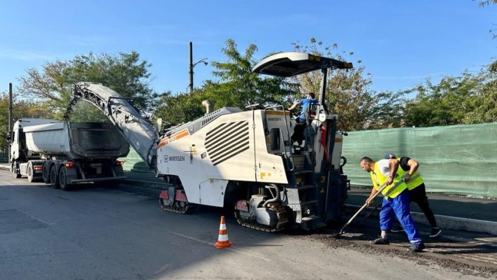  Atenție, șoferi! Încep lucrările de frezare a carosabilului pe strada Chiliei