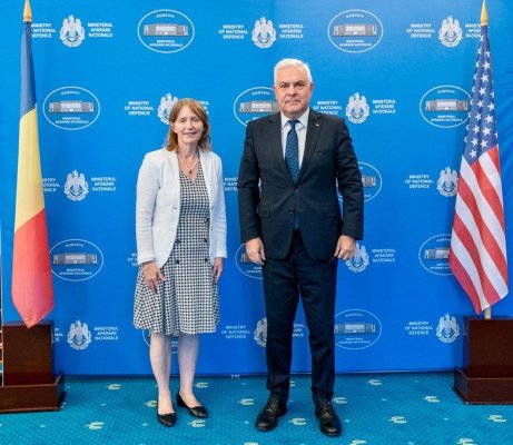 Întâlnire Tîlvăr - ambasadoarea SUA; discuţii privind atacurile asupra porturilor ucrainene, în proximitatea graniţelor României