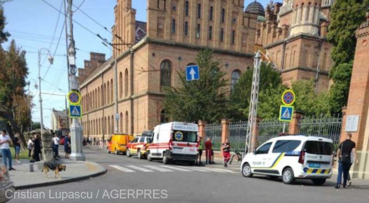 Universitatea ''Iuri Fedkovici'' din Cernăuţi, evacuată în urma unei alarme cu bombă