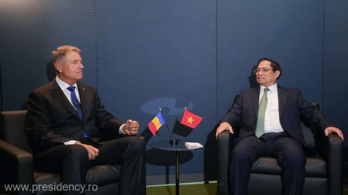 Întrevedere Klaus Iohannis - premierul vietnamez: au discutat şi despre cooperarea în domeniul Educaţiei