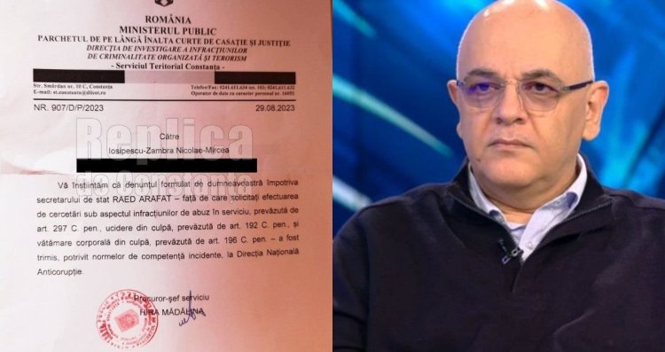 Un constănțean l-a denunțat pe Arafat, după tragedia de la Crevedia