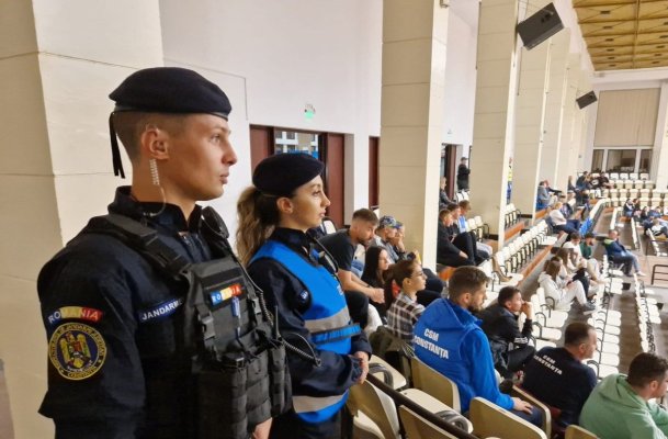 Weekend solicitant pentru jandarmii constănţeni 