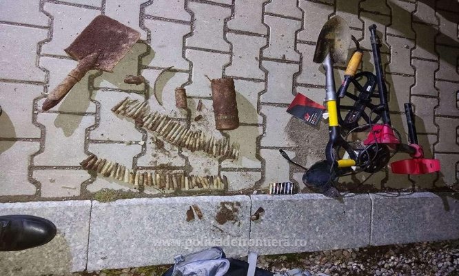 Muniție veche din al Doilea Război Mondial, descoperită la Izvoarele Sucevei