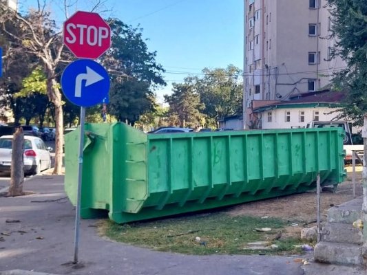 Bene speciale pentru deșeuri voluminoase, amplasate în zona CET