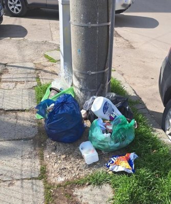 Depozitarea ilegală de deșeuri pe domeniul public, sancționată de polițistii locali  