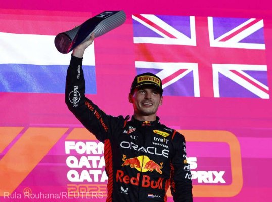 Auto - F1: Olandezul Max Verstappen a câştigat Marele Premiu al Qatarului