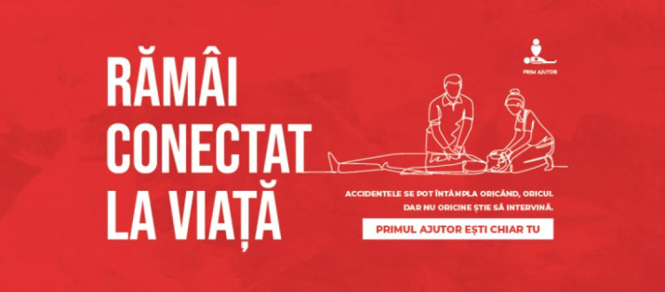 Crucea Roşie: Voluntarii vor efectua manevre de resuscitare pe manechine, în stradă