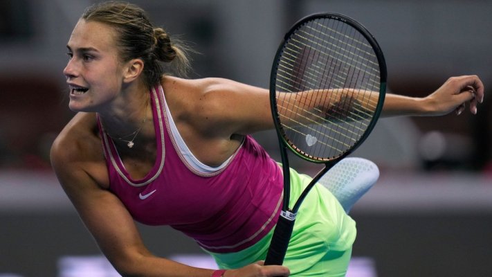 Tenis: Sabalenka acuză WTA pentru organizarea sub aşteptări a Turneului Campioanelor