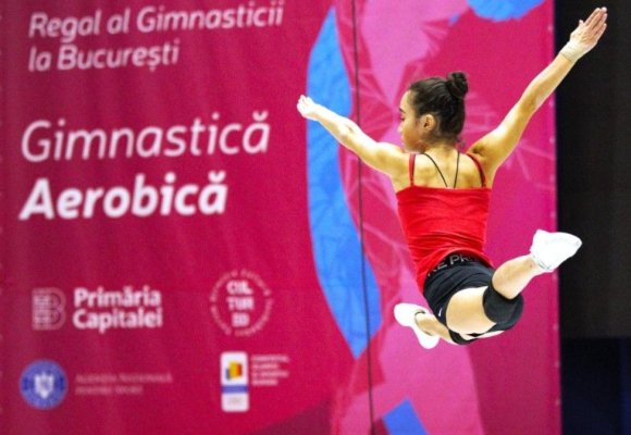 Gimnastică aerobică: România a cucerit două medalii de aur la Cupa Mondială de la Bucureşti