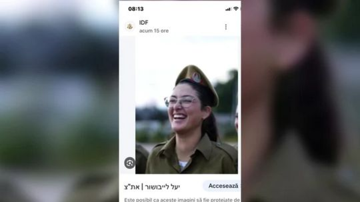 Tanara de origine romana, printre primii militari israelieni ucisi de teroristii Hamas Tanara de origine romana, printre primii militari israelieni ucisi de teroristii Hamas