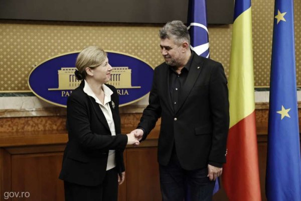 Premierul - întrevedere cu Vera Jourova: mecanismul statului de drept şi combaterea dezinformării, teme discutate