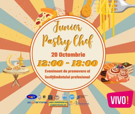 Prima ediție a Junior Pastry Chef - eveniment de promovare a învățământului profesional
