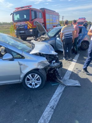 Accident rutier, pe DN2A, în zona IAS Hârșova