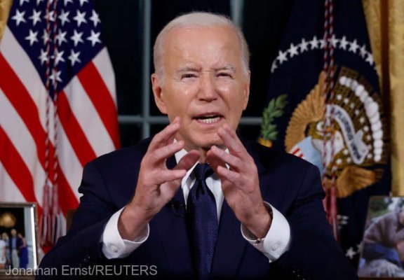 Biden l-a avertizat pe Netanyahu că SUA nu vor susține un contraatac israelian