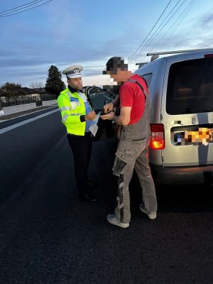 Polițiștii din Năvodari, în acțiunea ”Blocada”