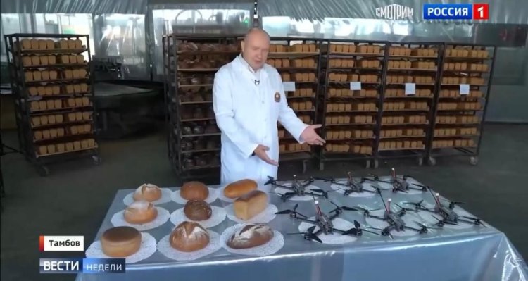O brutărie produce acum drone pentru armata lui Putin