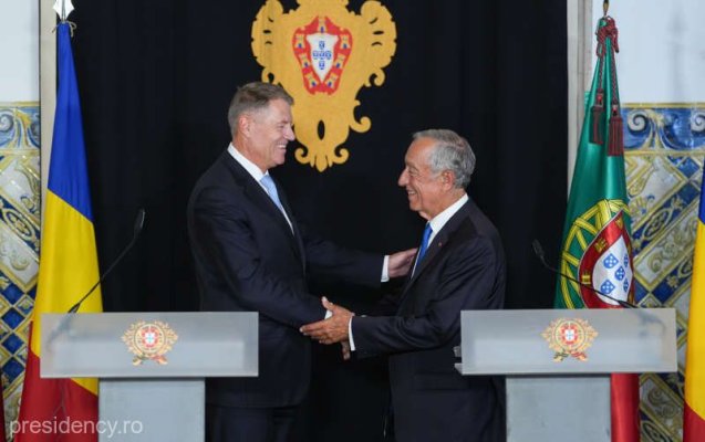 Preşedintele Portugaliei: Trebuie să sprijinim dorinţa României de a intra în spaţiul Schengen şi OCDE