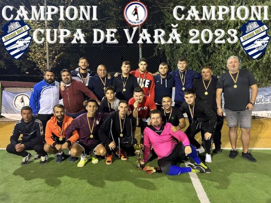 Arsenal Inel II, campioana Cupei de Vară 2023 la minifotbal