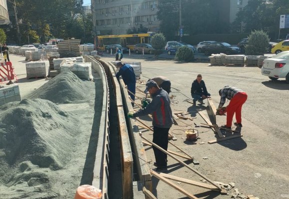 Continuă lucrările de reabilitare în Constanța