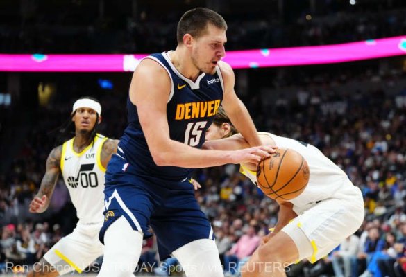 Baschet: NBA - Victorie pentru campioana Denver Nuggets; Nikola Jokic la a 107-a triplă dublă