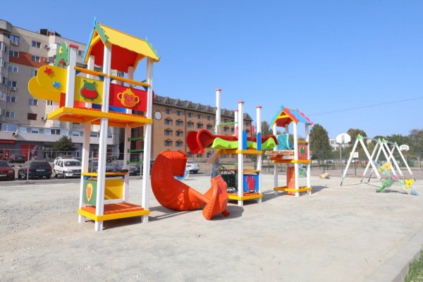 Reamenajarea locurilor de joacă continuă în municipiul Constanța