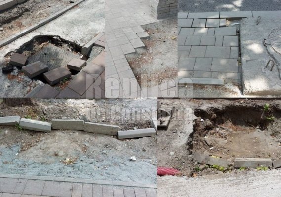 După ce au făcut praf lucrările, pricepuții care reabilitează bulevardele sunt „recompensați“ cu bani mai mulți!