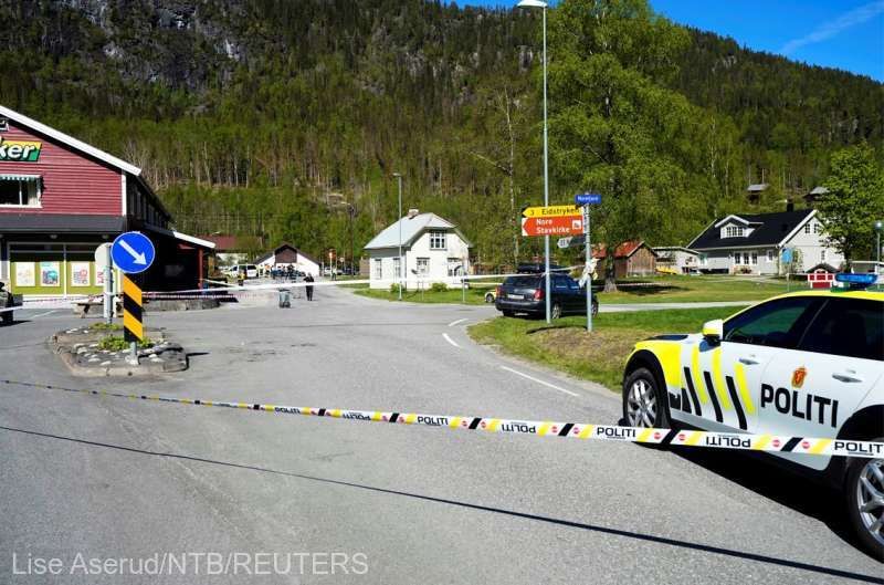 Barbat impuscat mortal de politie in timpul unei luari de ostatici in Norvegia Barbat impuscat mortal de politie in timpul unei luari de ostatici in Norvegia