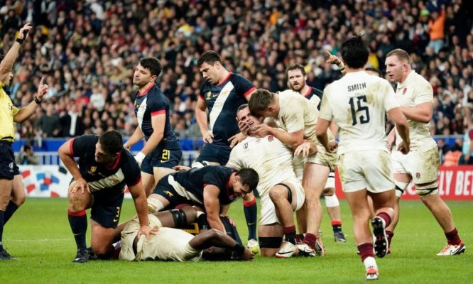Rugby: Anglia a câştigat bronzul la Cupa Mondială din Franţa, după 26-23 cu Argentina