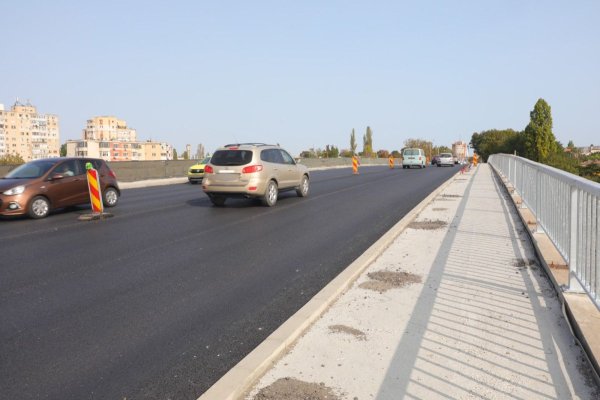 Atenție! Restricții de trafic pe podul Doraly!  