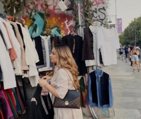 George Simion promovează afacerile românești, iar soția sa are geantă de lux de mii de euro