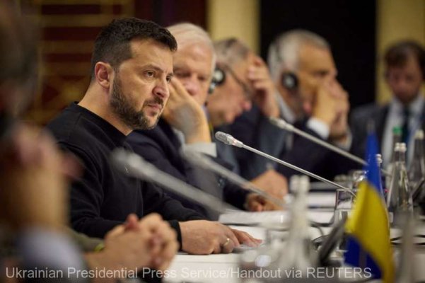 Victoria contra Rusiei depinde de cooperarea noastră, le transmite Zelenski miniştrilor de externe din UE