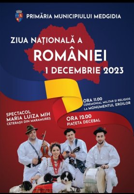 Ziua Națională a României, sărbătorită și la Medgidia