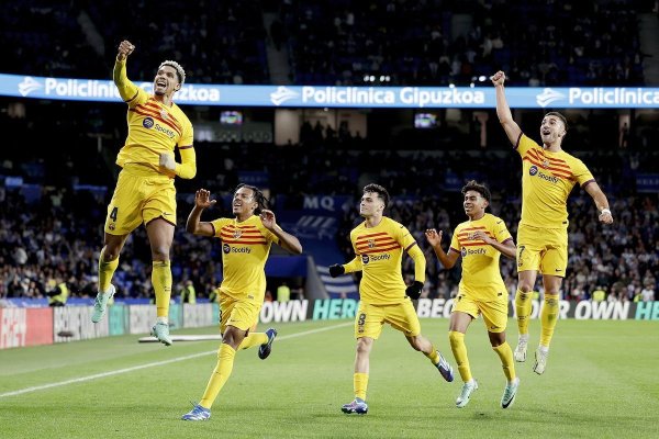 Fotbal: FC Barcelona a învins-o în deplasare pe Real Sociedad cu un gol înscris în minutul 90+4